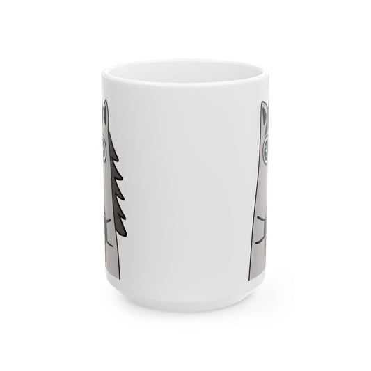 VE- Frappuccino Horse Ceramic Mug — Horse Coffee Cup (11oz & 15oz)