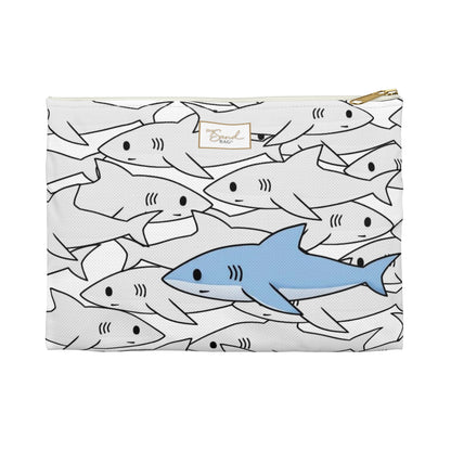 Shark Attack Essentials My Sand Bag Pouch Versatile Organizer For Everyday Use