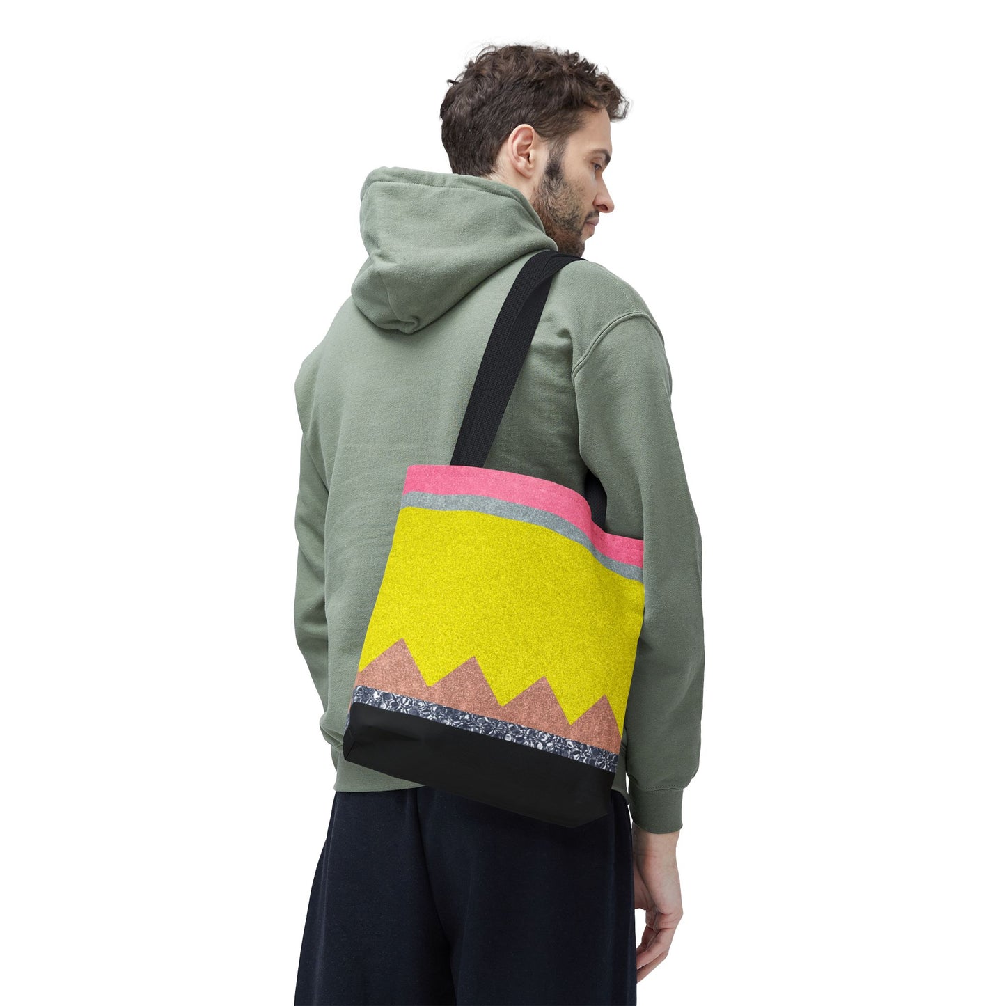 Giant Pencil Teacher Tote Bag | Back to School Gift | 3 Sizes