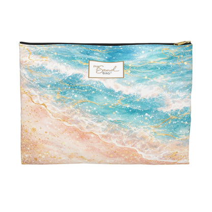 My Sand Bag™ | Watercolor Shoreline Essentials Pouch