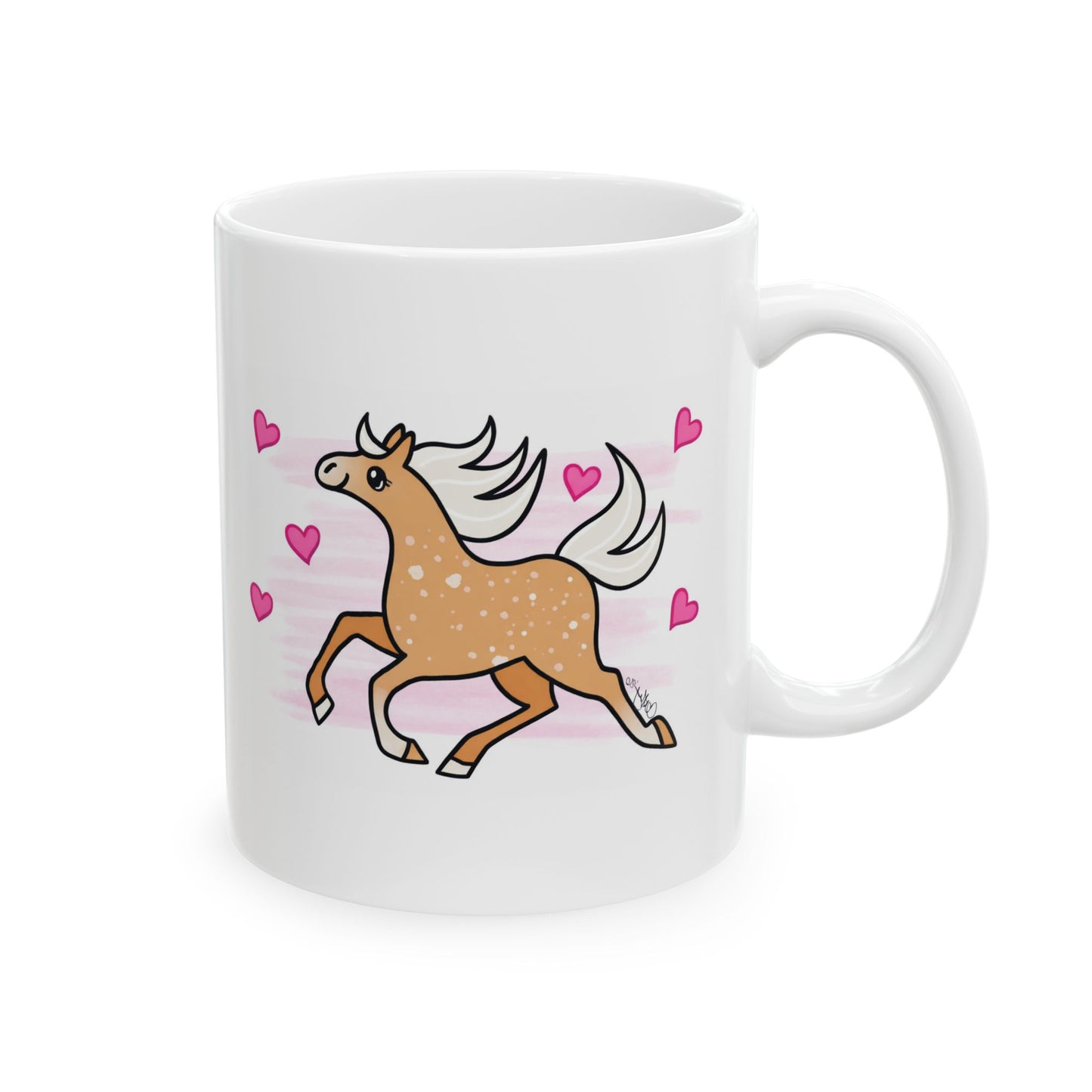 Palomino Horse Love Coffee Ceramic Mug