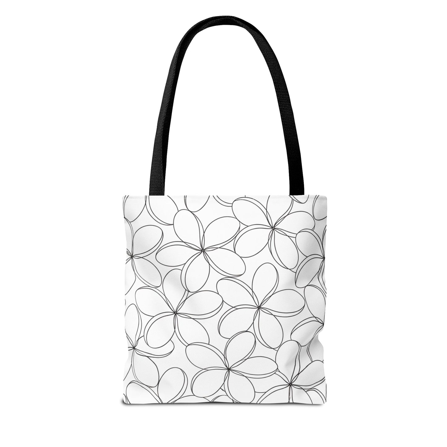 My Sand Bag Plumeria Tote Reusable Hawaiian Shopping Bag