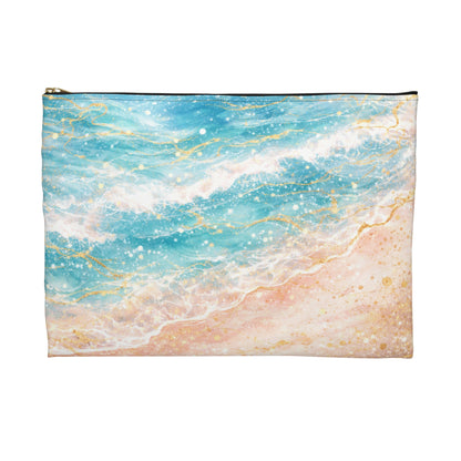 My Sand Bag™ | Watercolor Shoreline Essentials Pouch