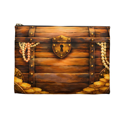My Sand Bag™ Pirate Treasure Chest Essentials Pouch | Zip Makeup & Travel Bag