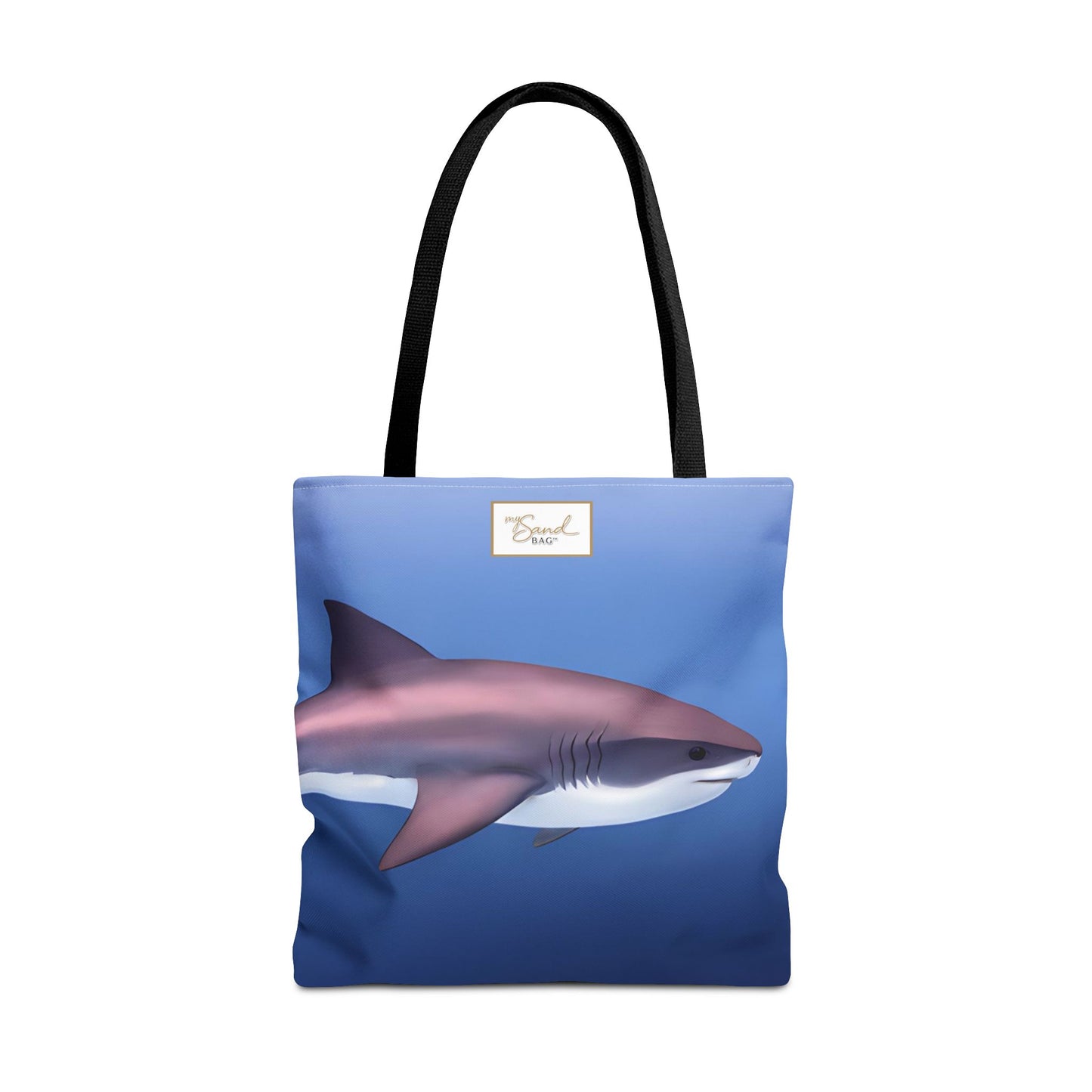 Great White Shark Tote Bag for Shopping and Beach Errands