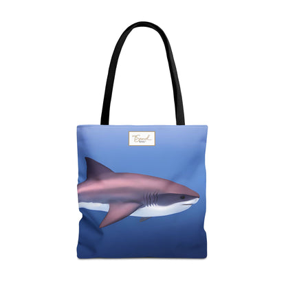 Great White Shark Tote Bag for Shopping and Beach Errands