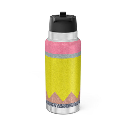 Back to School Gator Tumbler | 32oz Teacher Appreciation Stainless Steel Cup