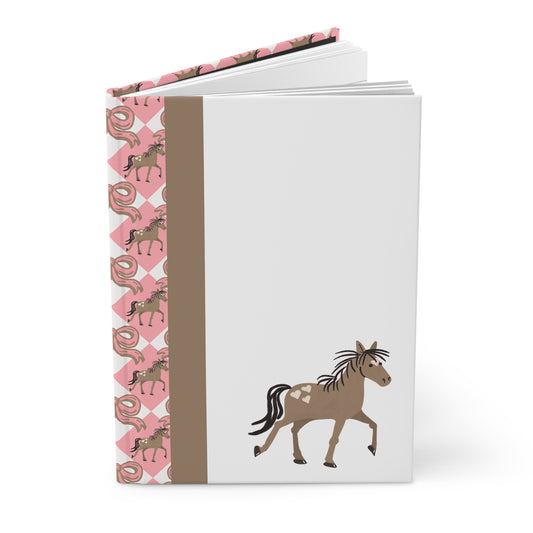 Pink Pony Journal 2 | Hardcover Matte Notebook