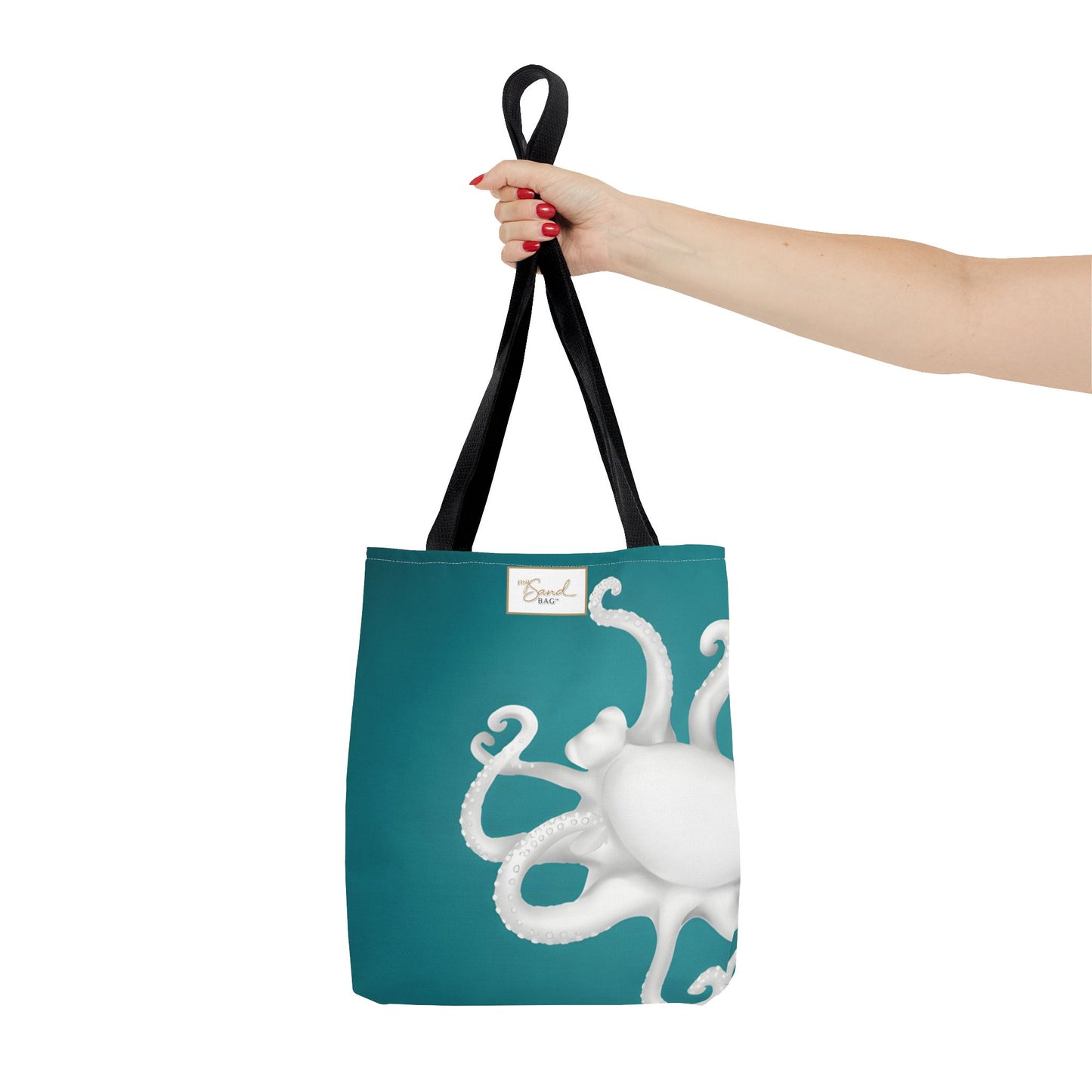 My Sand Bag Kraken Tote Reusable Shopping Tote For Beach Getaways