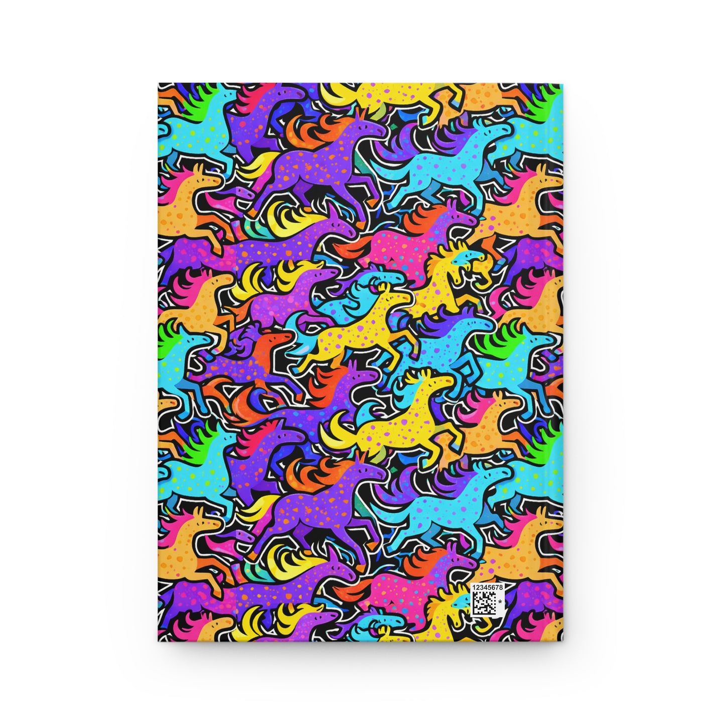 Horse Stampede Hardcover Journal | Matte Notebook
