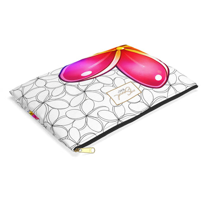 My Sand Bag Essentials Pouch Canvas Zip Organizer For Everyday Essentials Lightweight Durable Colorful Palette Small