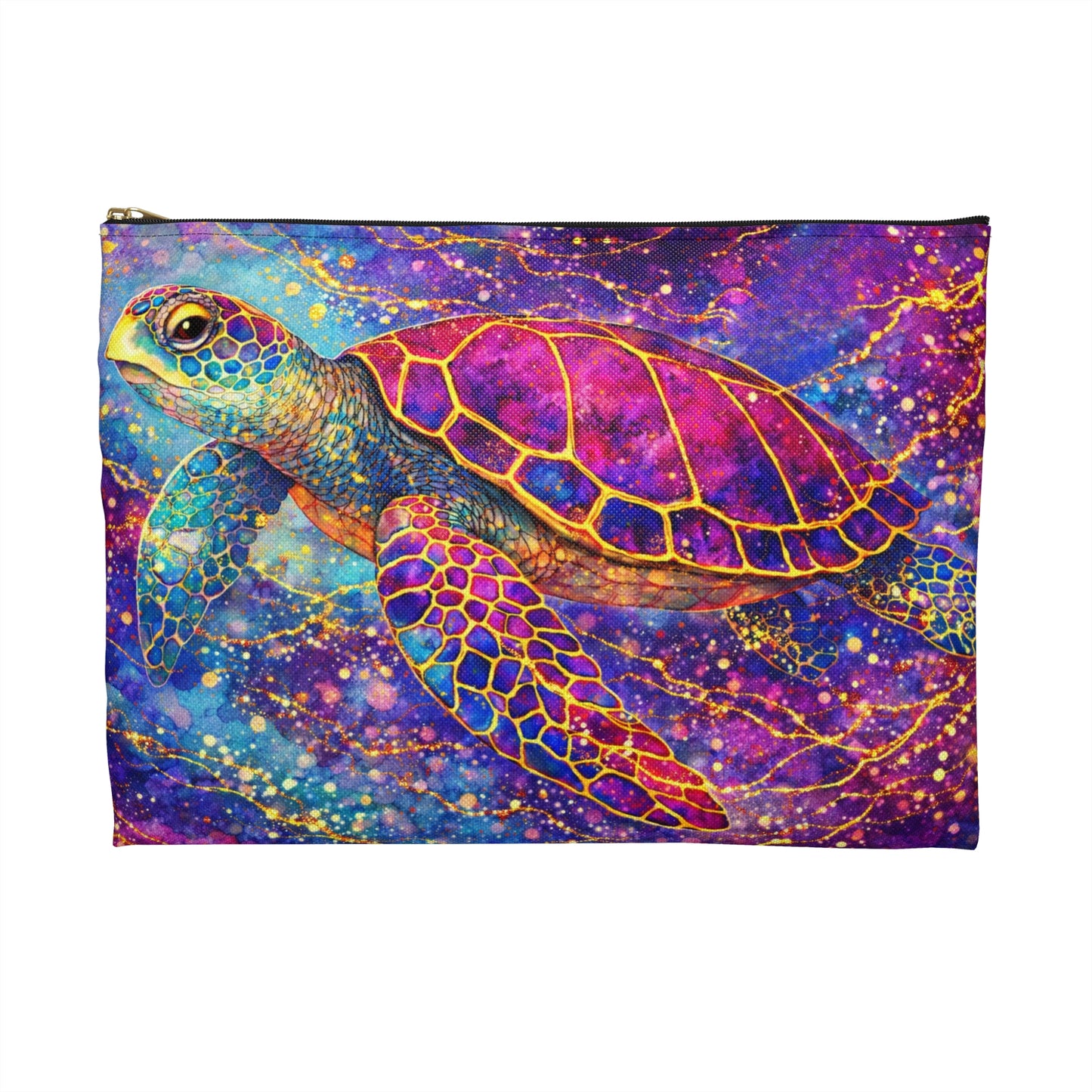 My Sand Bag™ | Watercolor Sea Turtle Essentials Pouch