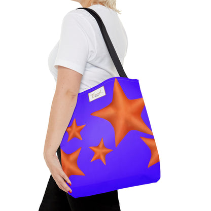 My Sand Bag Starfish Tote Reusable Shopping Tote Durable Polyester
