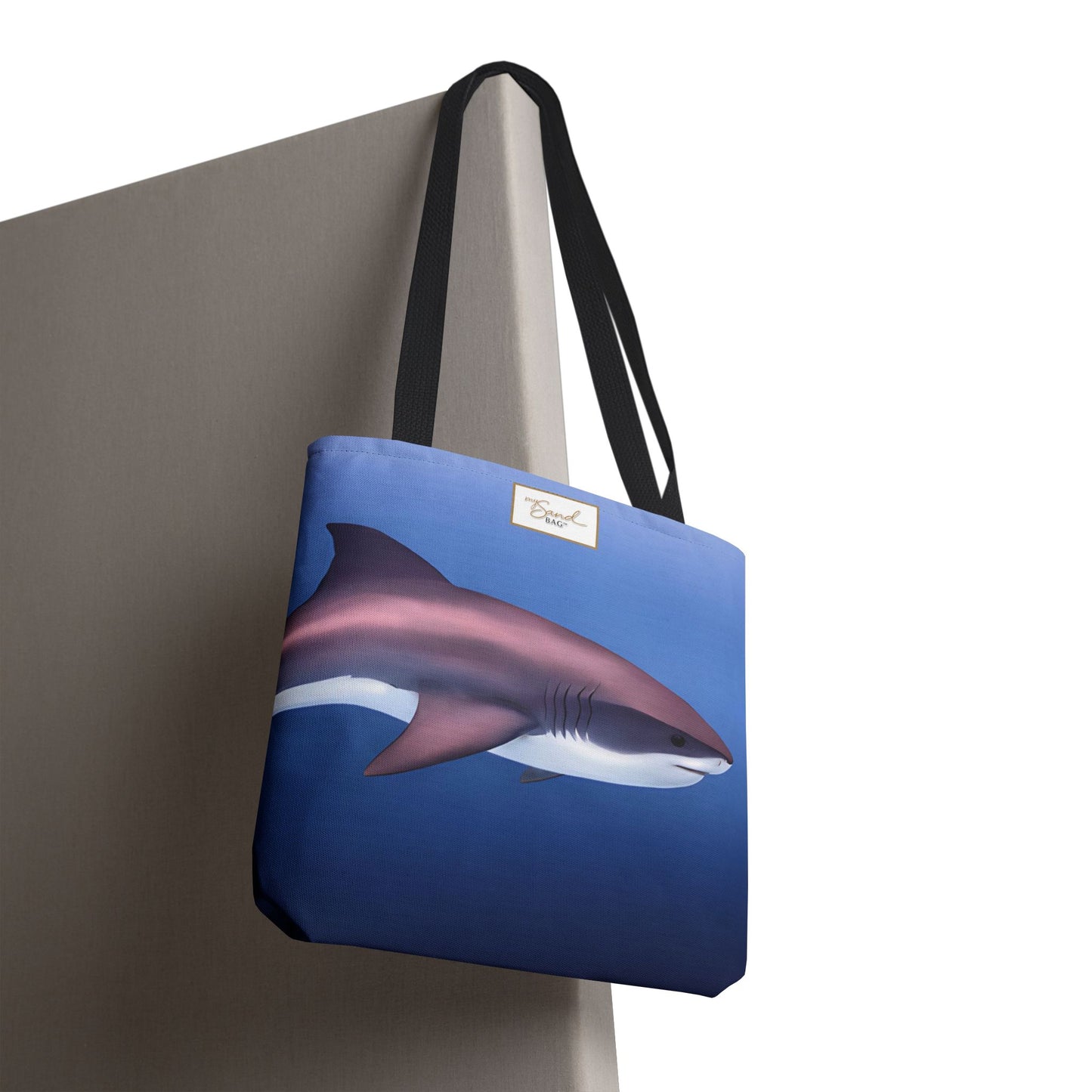 Great White Shark Tote Bag for Shopping and Beach Errands
