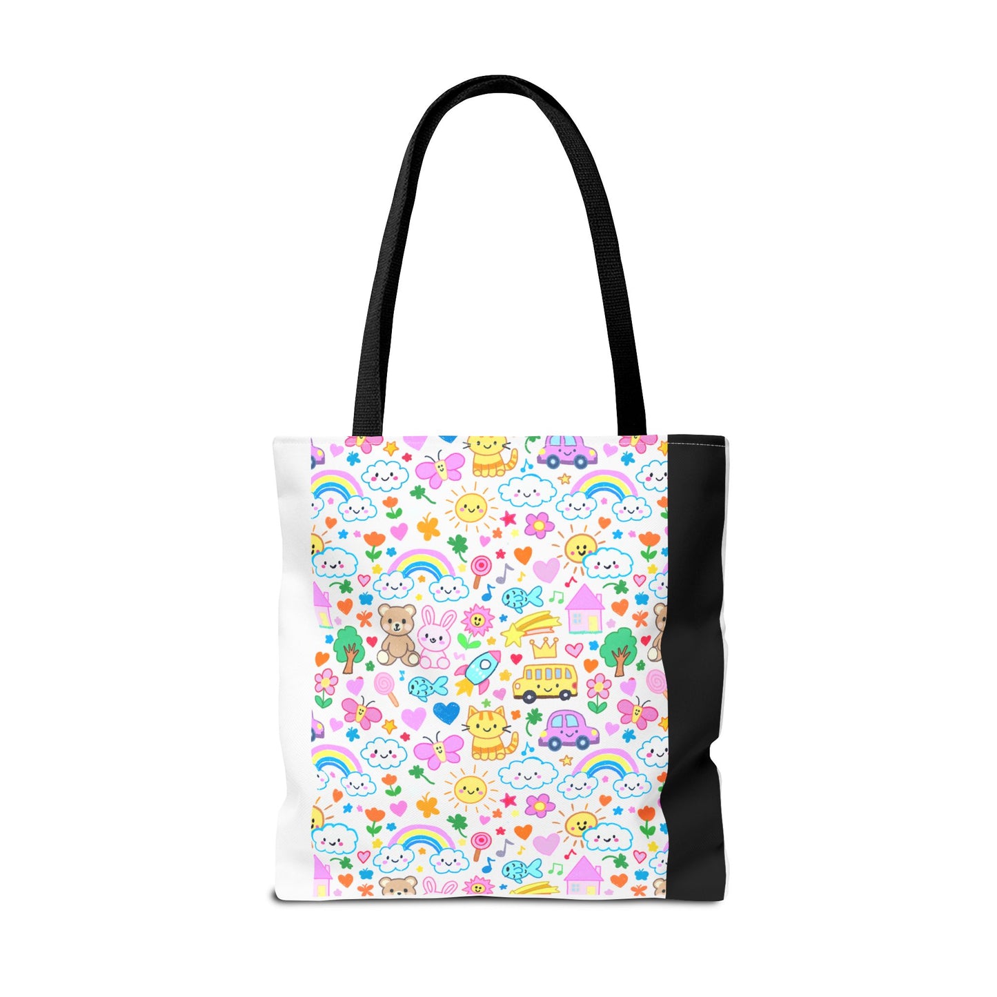 Pastel Rainbow Teacher Tote Bag | Back to School Gift | 3 Sizes