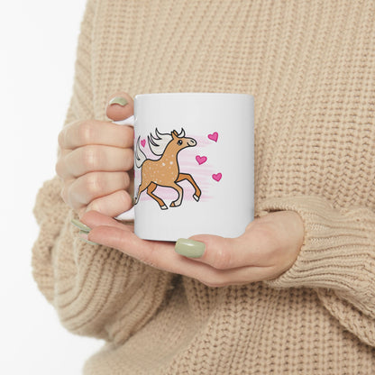 Palomino Horse Love Coffee Ceramic Mug