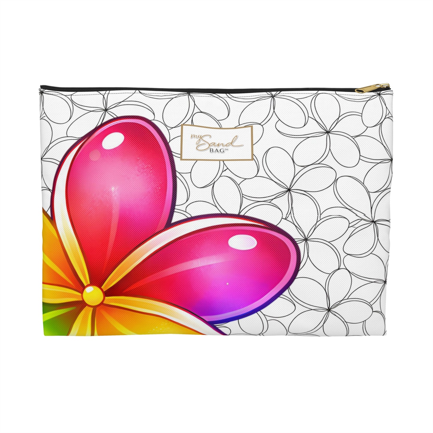 My Sand Bag Essentials Pouch Canvas Style Zip Organizer For Everyday Use