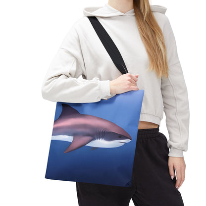 Great White Shark Tote Bag for Shopping and Beach Errands