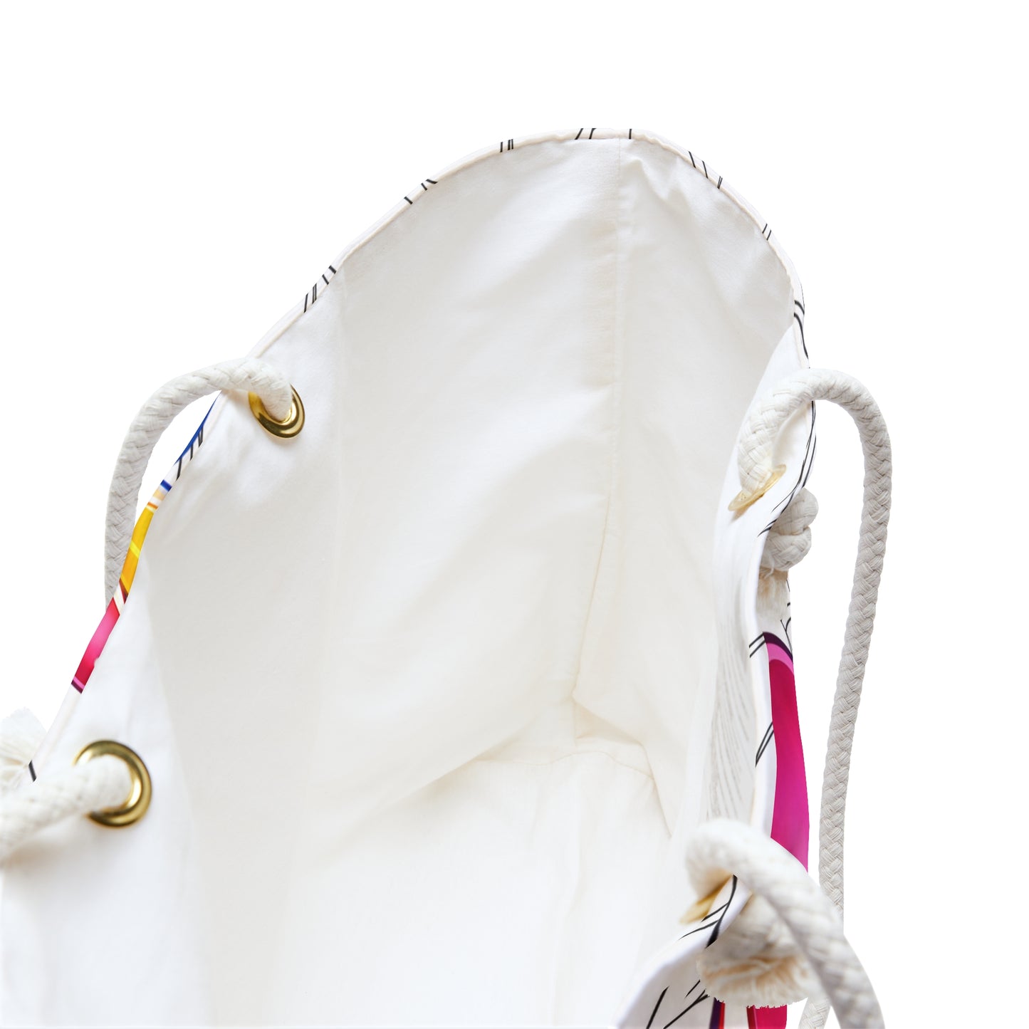 My Sand Bag™ Plumeria Weekender — Tropical Floral Beach Bag