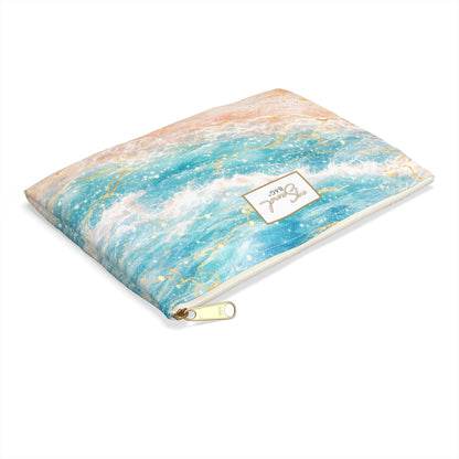 My Sand Bag™ | Watercolor Shoreline Essentials Pouch