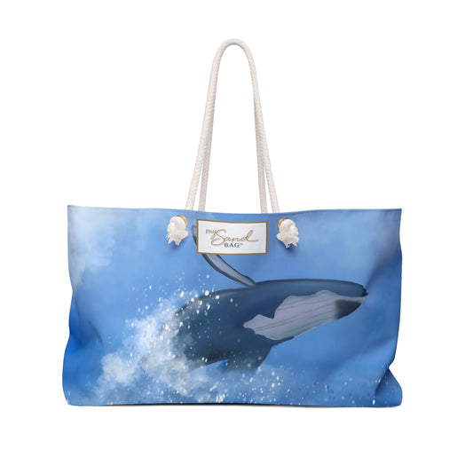 Humpback Whale Watching Weekender Bag For Travel And Beach Trips