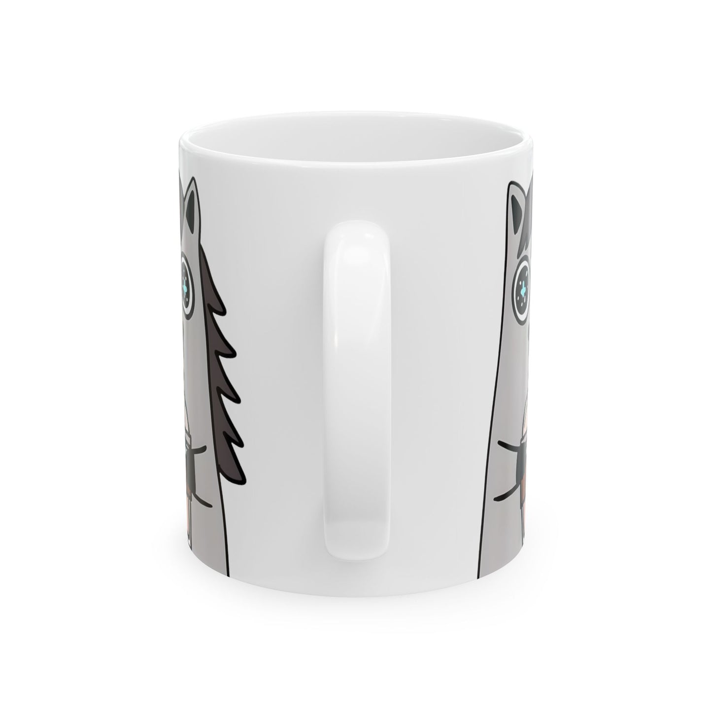 Frappuccino Horse Ceramic Mug — Horse Coffee Cup (11oz & 15oz)