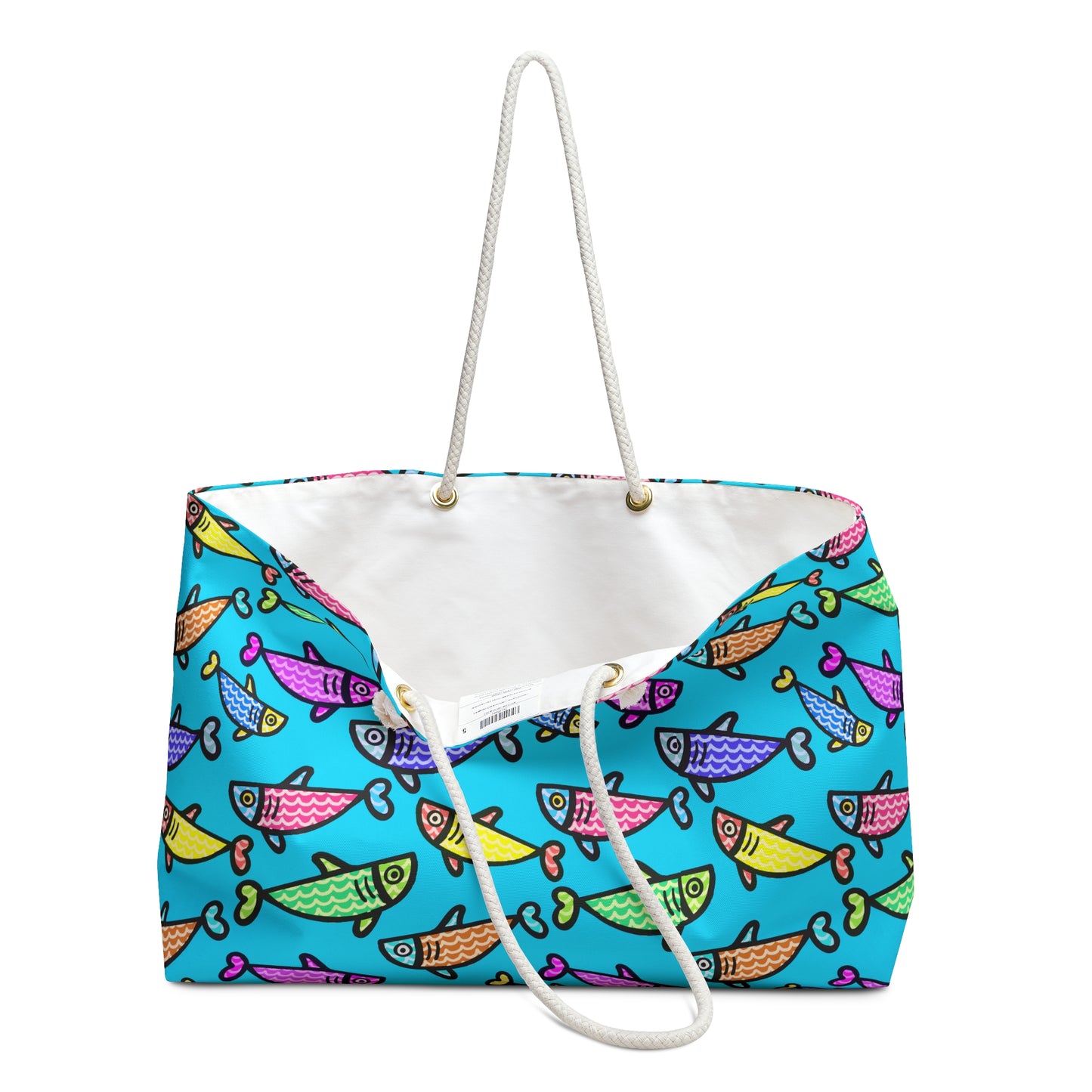 Happy Fish Beach Bag