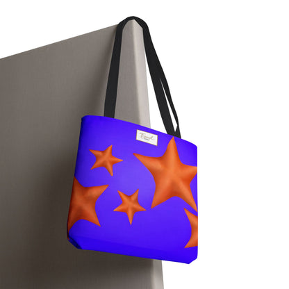 My Sand Bag Starfish Tote Reusable Shopping Tote Durable Polyester