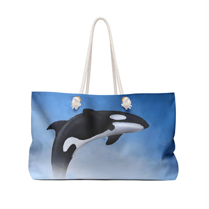 Killer Whale Orca Weekender Beach Bag