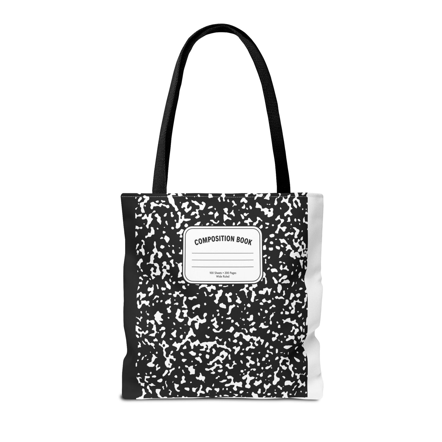 Composition Notebook Teacher Tote Bag | Back to School Gift | 3 Sizes