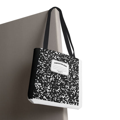 Composition Notebook Teacher Tote Bag | Back to School Gift | 3 Sizes
