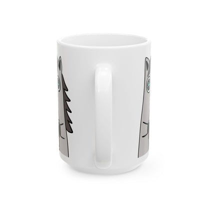 Frappuccino Horse Ceramic Mug — Horse Coffee Cup (11oz & 15oz)