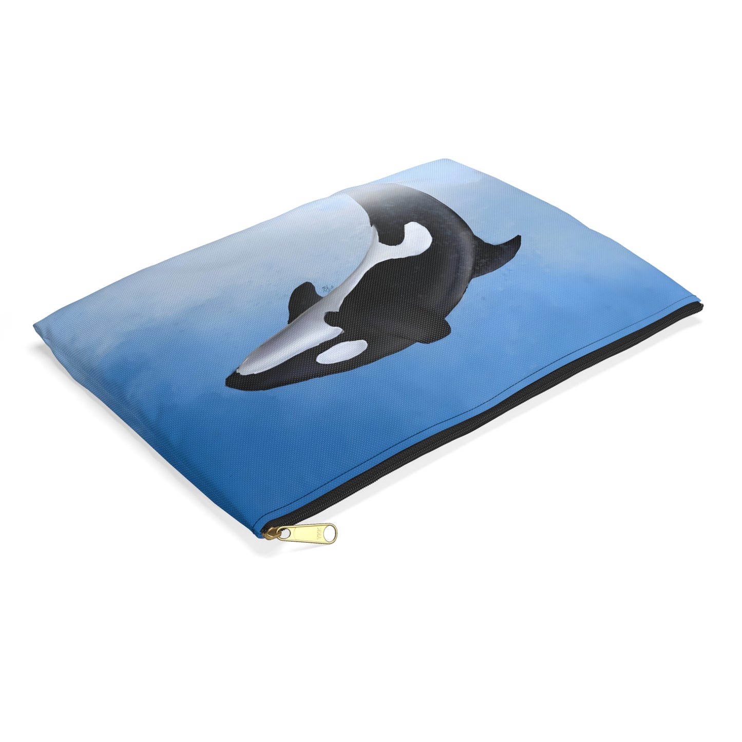 My Sand Bag™ Orca Whale Accessory Pouch | Zip Makeup & Travel Bag