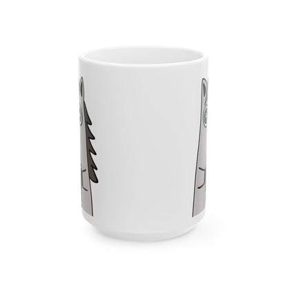 Frappuccino Horse Ceramic Mug — Horse Coffee Cup (11oz & 15oz)
