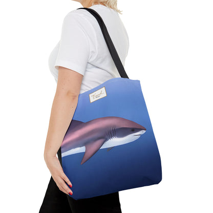 Great White Shark Tote Bag for Shopping and Beach Errands