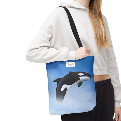 My Sand Bag™ Killer Whale Tote Bag | Orca Coastal Tote | 3 Sizes
