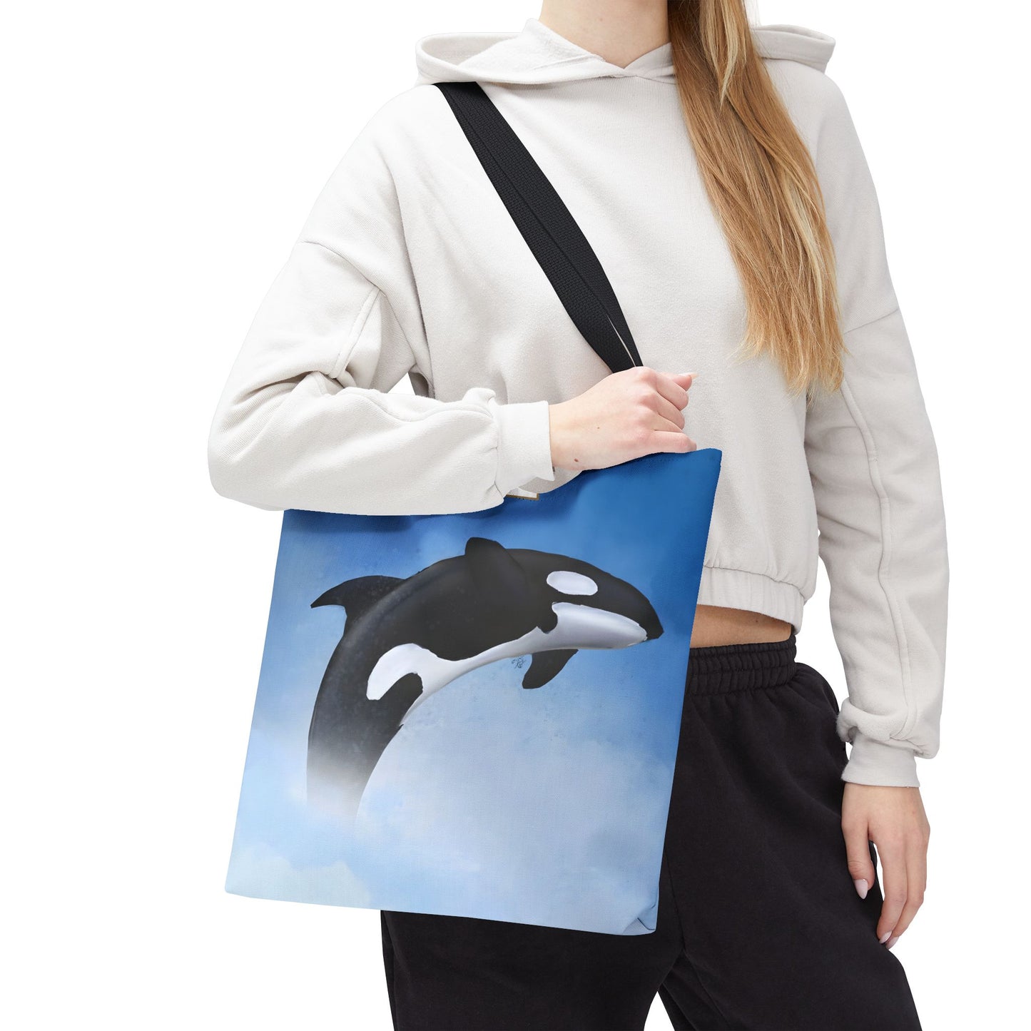 My Sand Bag™ Killer Whale Tote Bag | Orca Coastal Tote | 3 Sizes