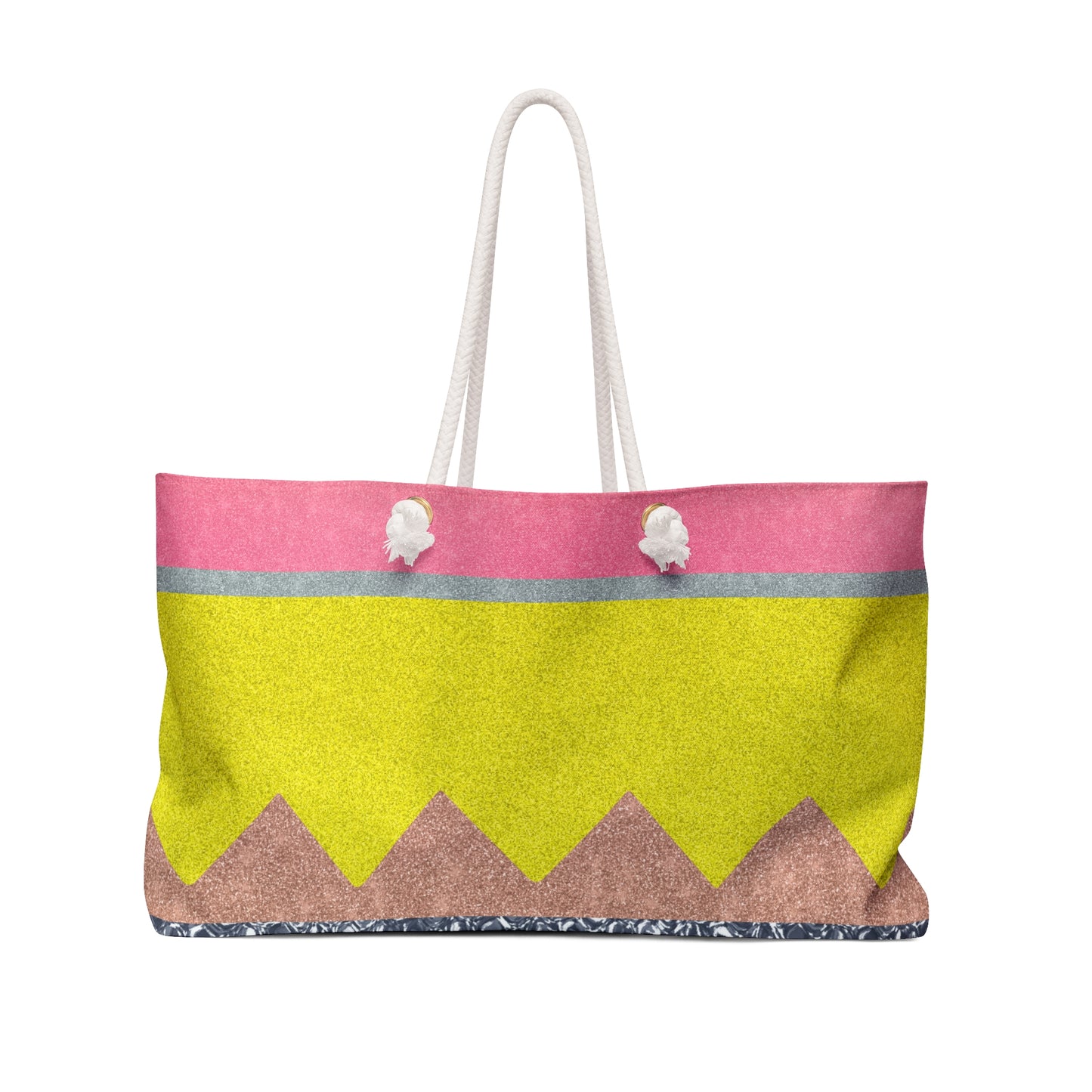 Giant Pencil Teacher Weekender Bag | Teacher Appreciation Beach Bag