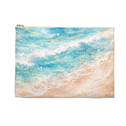 My Sand Bag™ | Watercolor Shoreline Essentials Pouch