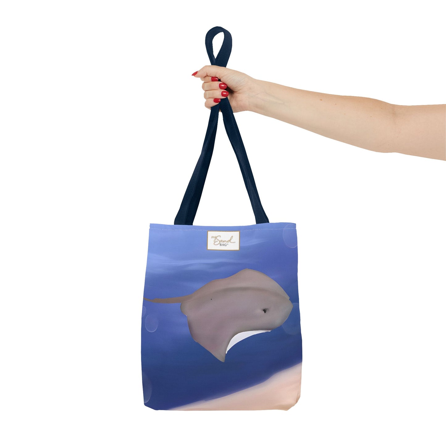My Sand Bag™ Stingray Tote — Coastal Beach Bag | 3 Sizes