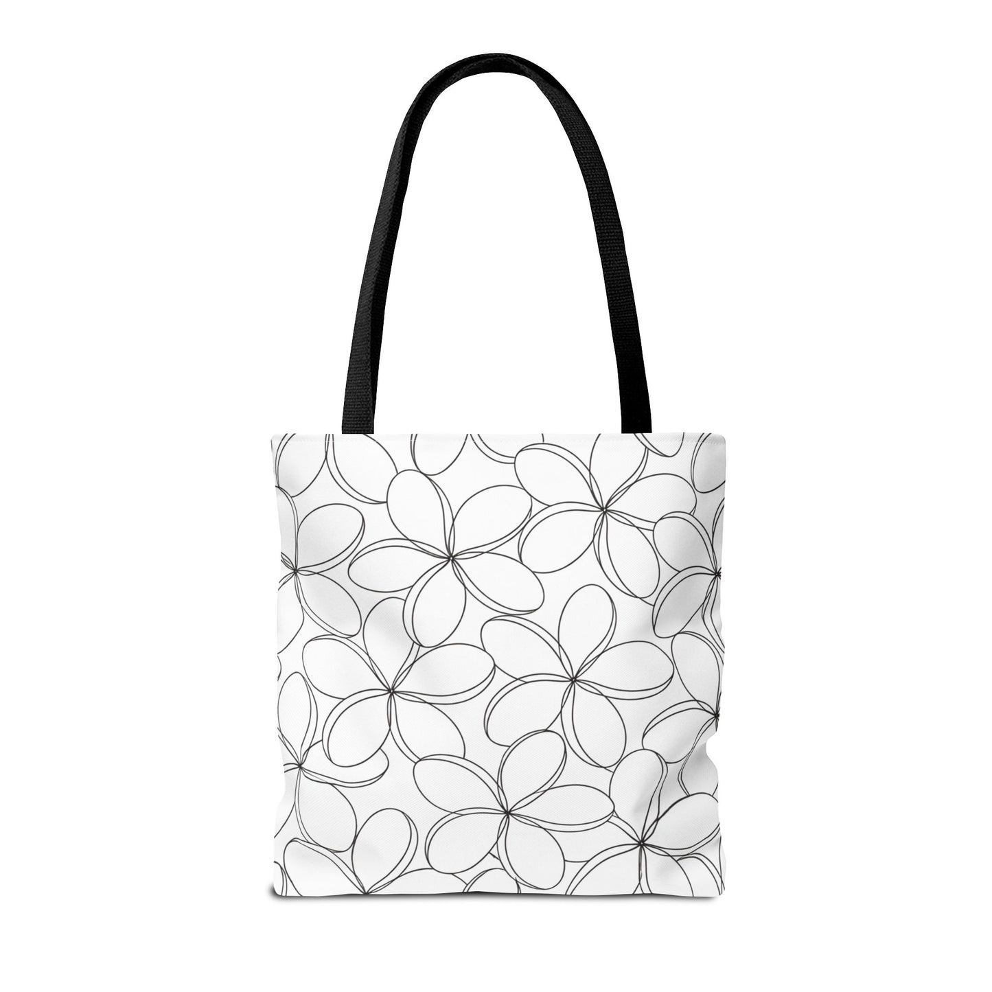 My Sand Bag Plumeria Tote Reusable Hawaiian Shopping Bag