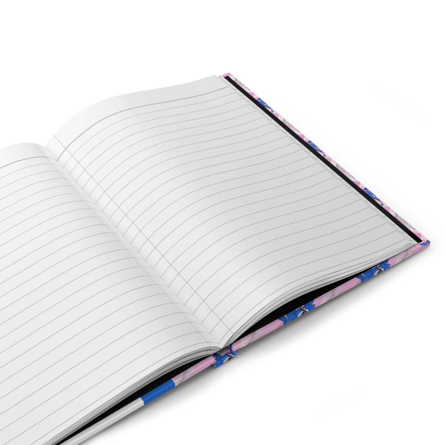 Dressage Horse & Rider Hardcover Journal — Illustrated Equestrian Notebook