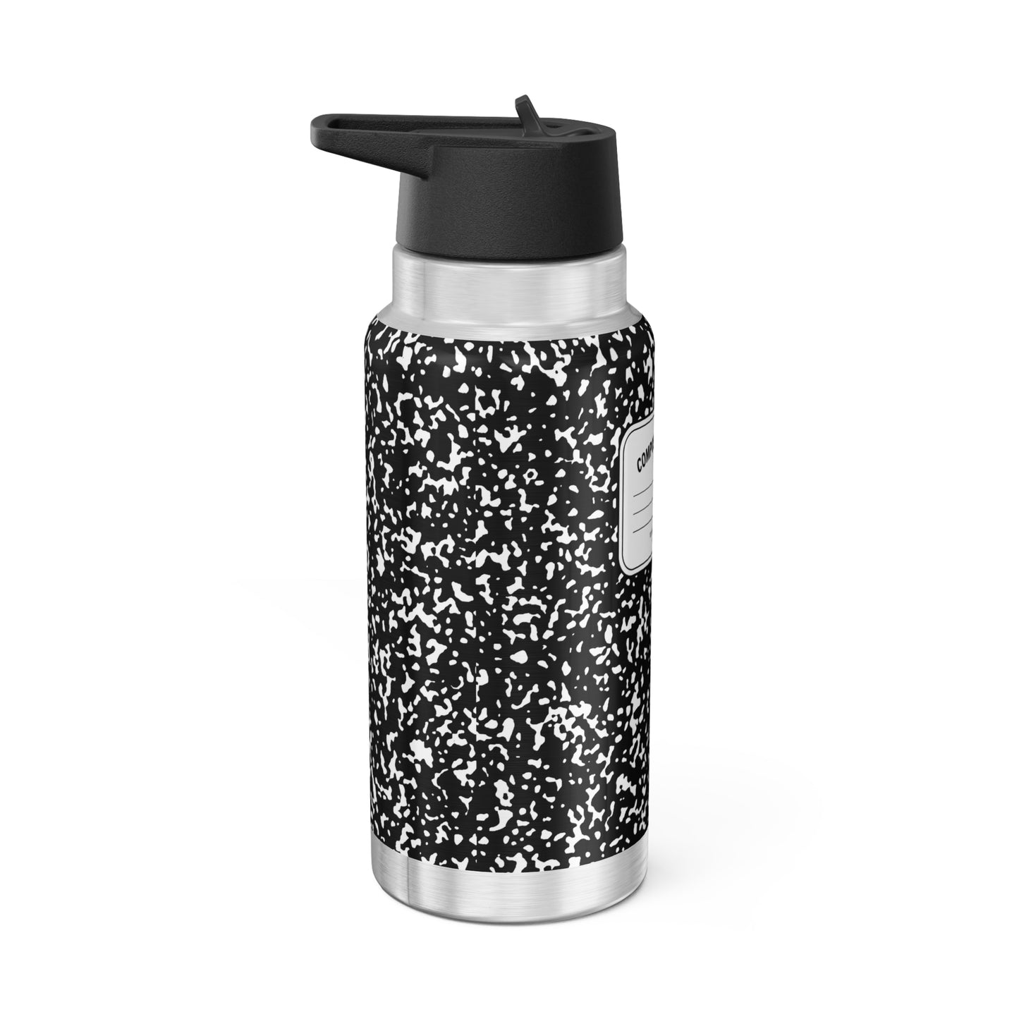 Composition Notebook Gator Tumbler | 32oz Teacher Appreciation Stainless Steel Cup