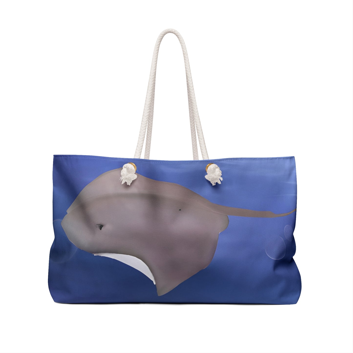 Stingray Beach Weekender Bag Carryall for Travel and Swim