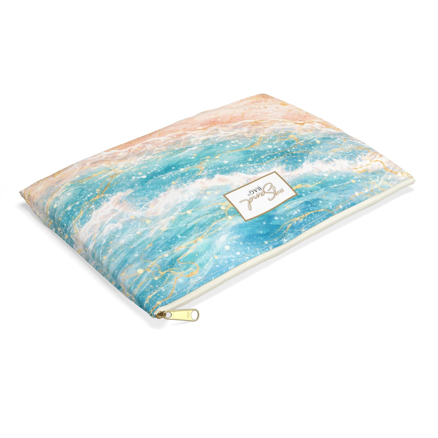 My Sand Bag™ | Watercolor Shoreline Essentials Pouch