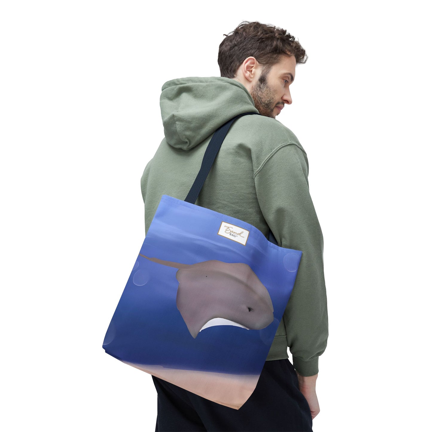My Sand Bag™ Stingray Tote — Coastal Beach Bag | 3 Sizes