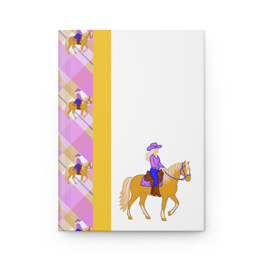 Western Horse Trail Rider Journal — Hardcover Notebook