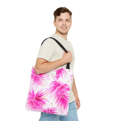 My Sand Bag™ | Pretty Pink Palm Tote