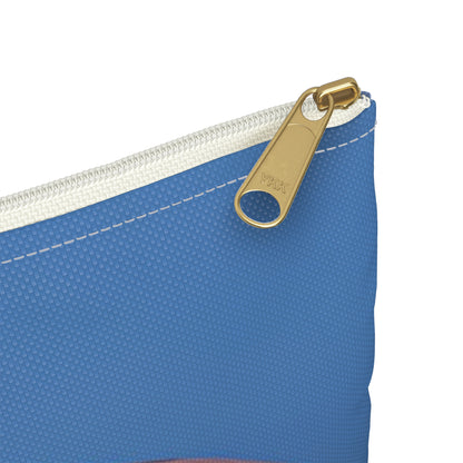 My Sand Bag Essentials Pouch Great White Shark Canvas Zip Pouch