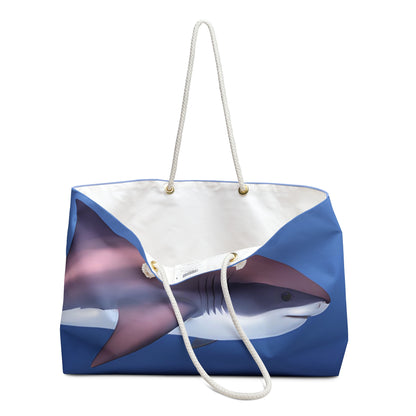 My Sand Bag Great White Shark Beach Bag Weekender Carryall